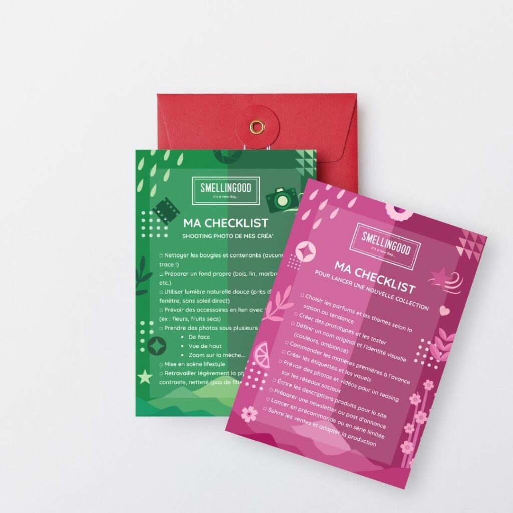 Cartes de remerciement - Smellingood